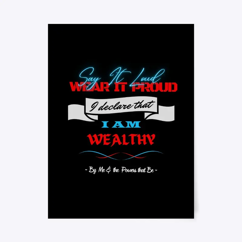 'I AM' Affirmations Range (WealthyC)